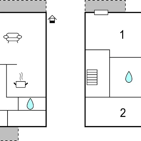 Lovely In With Kitchen * Regen